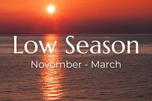 Low Season November-March